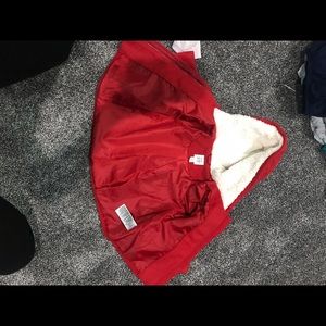 Baby girl red gap jacket 6 to 12 months